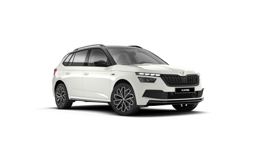 Škoda Kamiq, 1,5 TSI 110 kW 6-stup. mech., barva bílá