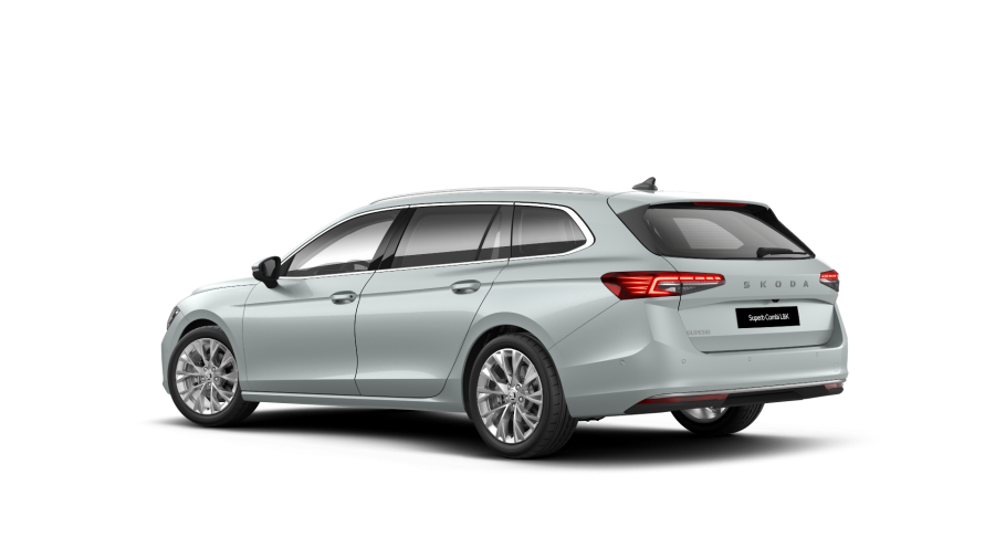 Škoda Superb, 2,0 TDI 110 kW 7-stup. automat., barva stříbrná