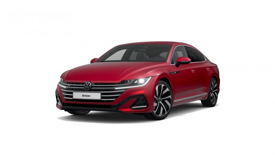 Volkswagen Arteon, Arteon R-Line 2,0 TSI 7DSG, barva červená