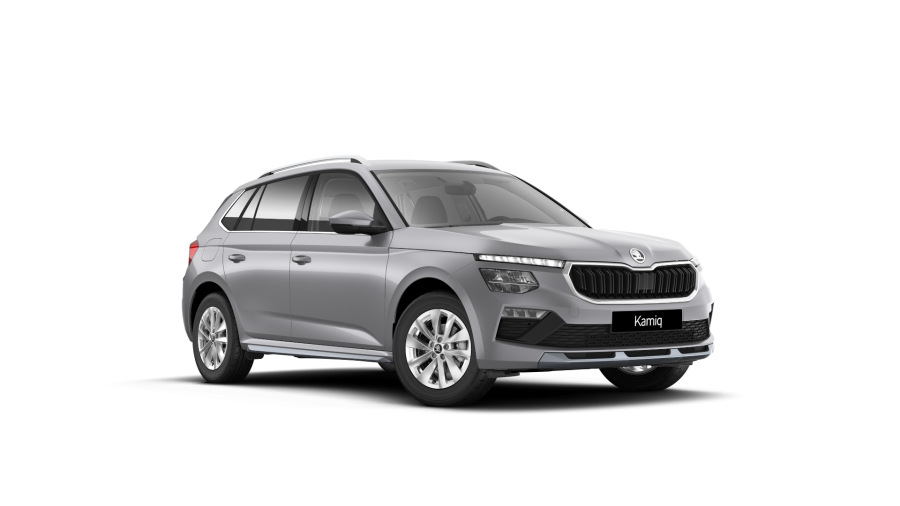 Škoda Kamiq, 1,0 TSI 85 kW 6-stup. mech., barva stříbrná