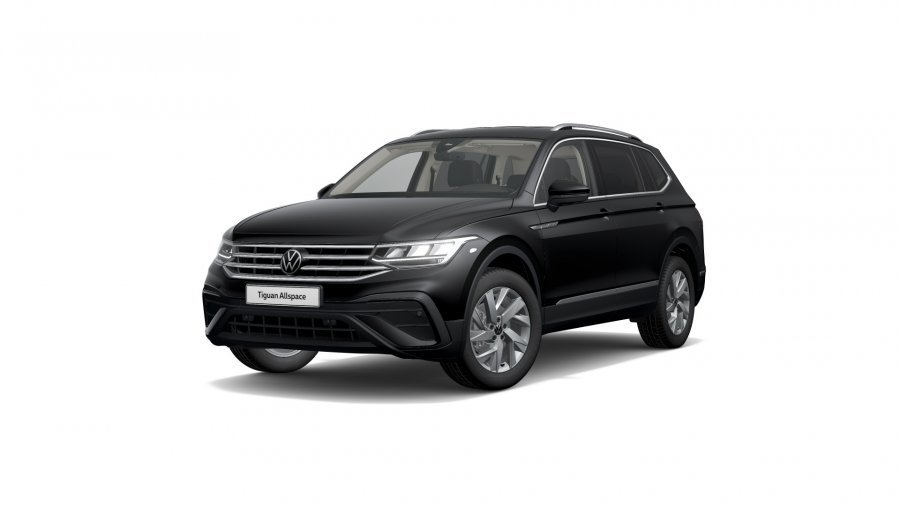 Volkswagen Tiguan Allspace, Allspace Life 1,5 TSI 110 kW 6G, barva černá