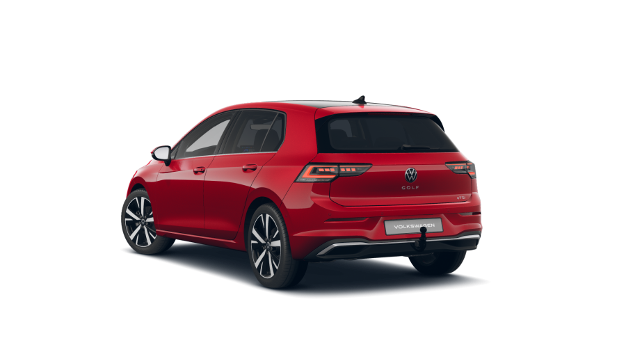 Volkswagen Golf, Golf Style 1,5 eTSI 110 kW 7DSG mHEV, barva červená