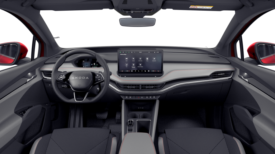 Škoda Elroq, 82 kWh 1° převodovka, barva červená