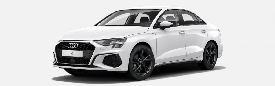 Audi A3, A3 Limuzína S line 30 TFSI 81kW, barva bílá