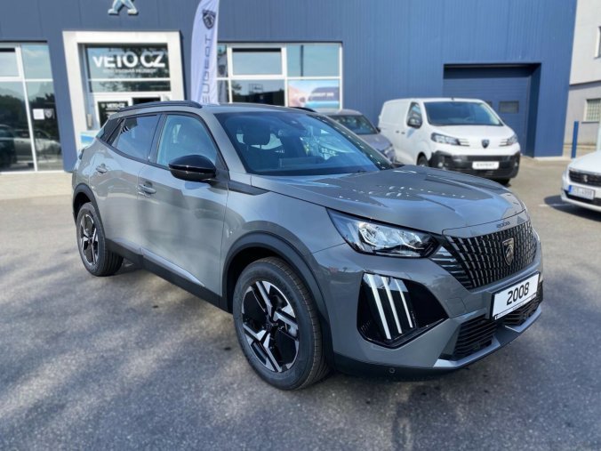 Peugeot 2008, Peugeot 2008 ALLURE PureTech 130 EAT8, barva šedá