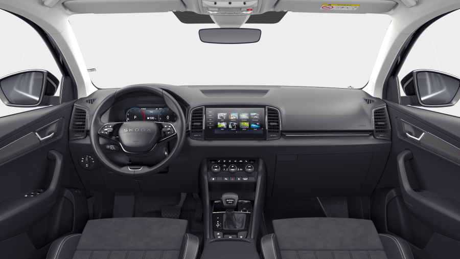 Škoda Karoq, 2,0 TDI 110 kW 7° automatická DSG 4x4, barva černá