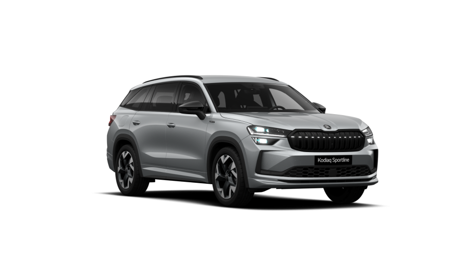 Škoda Kodiaq, 2,0 TDI 142 kW 7° automatická DSG 4x4, barva stříbrná
