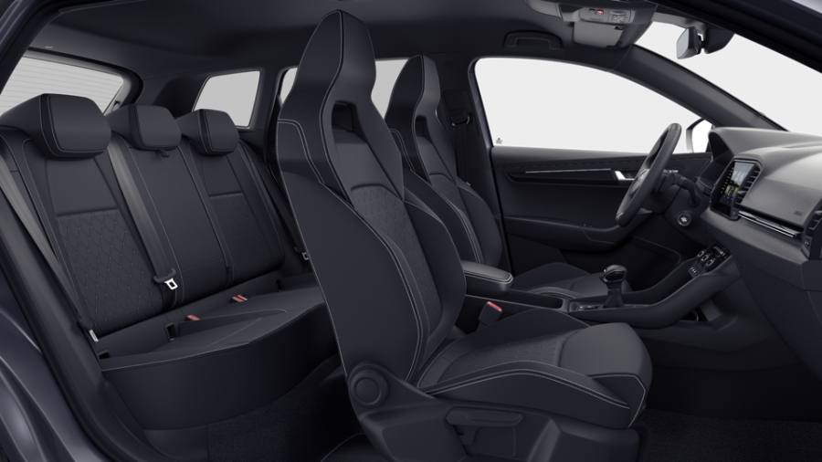 Škoda Karoq, 1,5 TSI 110 kW 7° automatická DSG, barva šedá