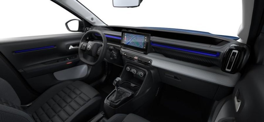 Citroën C3, PLUS Turbo 100 MAN6, barva modrá