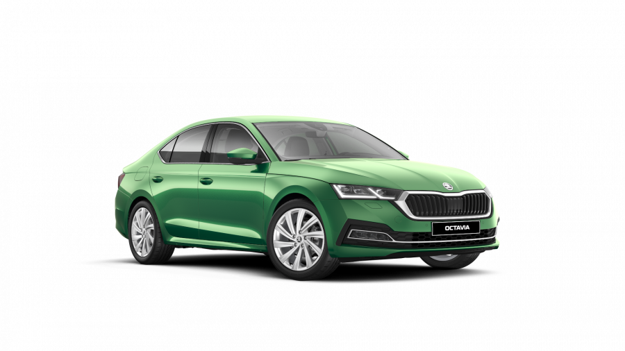 Škoda Octavia, 1,5 TSI 110 kW 7-stup. automat., barva zelená