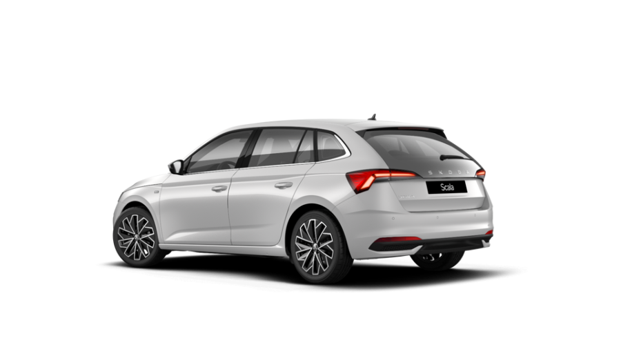 Škoda Scala, 1,0 TSI 70 kW 5-stup. mech., barva bílá
