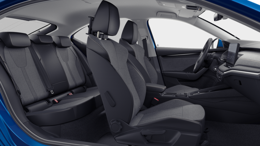 Škoda Octavia, 1,5 TSI m-HEV 110 kW 7° automatická DSG, barva modrá