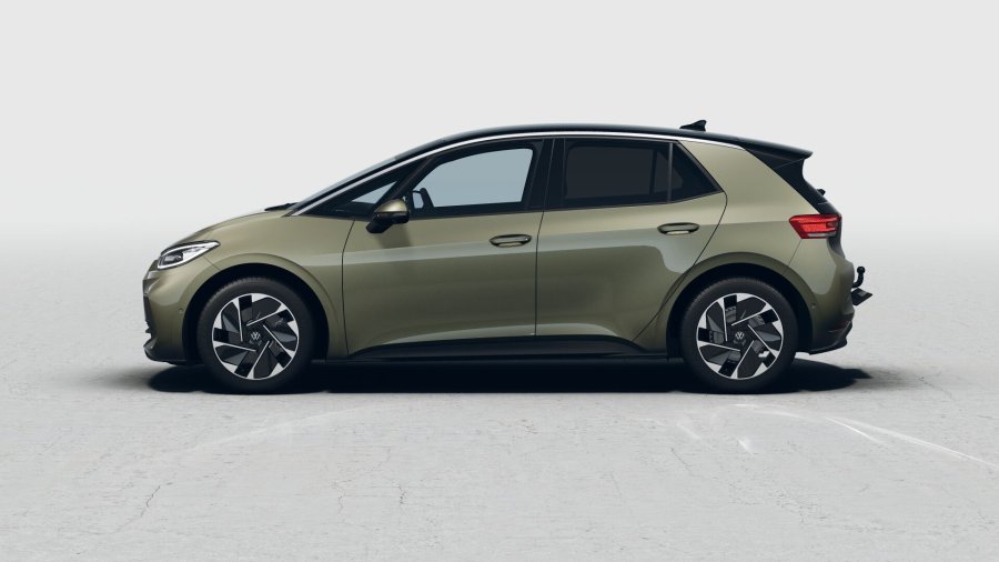 Volkswagen ID.3, ID.3 Pro People 150 kW, 59 kWh, barva zelená