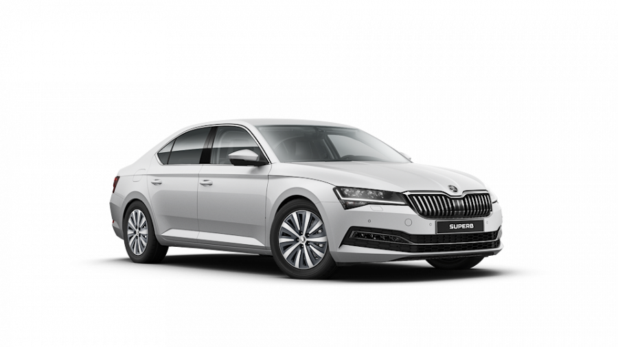 Škoda Superb, 2,0 TDI 110 kW 6-stup. mech., barva bílá