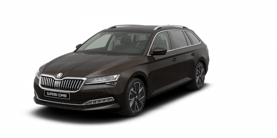 Škoda Superb, 2,0 TDI 110 kW 7-stup. automat., barva hnědá