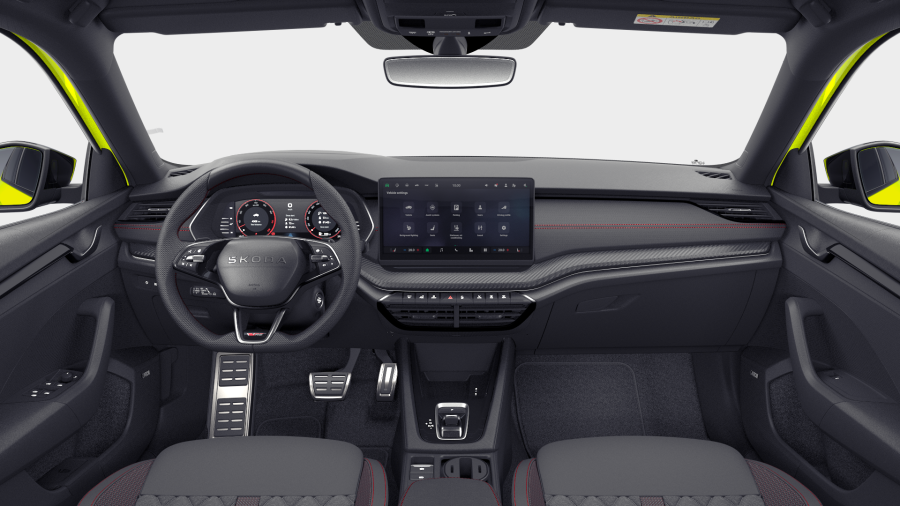 Škoda Octavia, 2,0 TSI 195 kW 7° automatická DSG, barva zelená