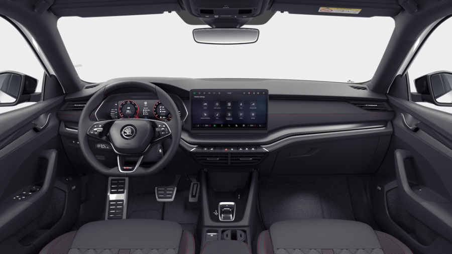 Škoda Octavia, 2,0 TSI 195 kW 7° automatická DSG, barva bílá