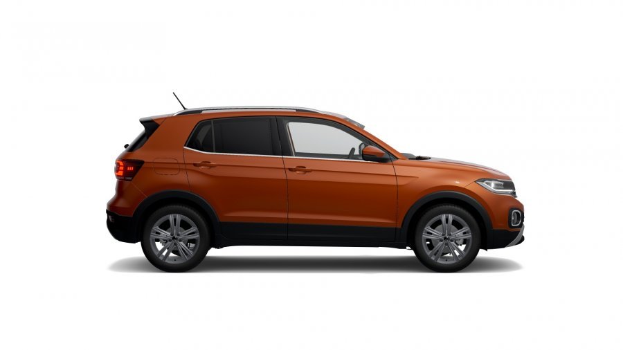 Volkswagen T-Cross, T-Cross Style 1,0 TSI 81 kW 7DSG, barva oranžová
