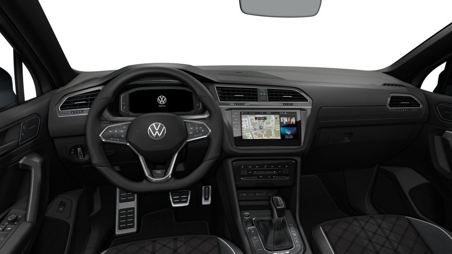 Volkswagen Tiguan Allspace, Allspace R-Line 2,0 TDI 147 kW 4M 7DSG, barva stříbrná