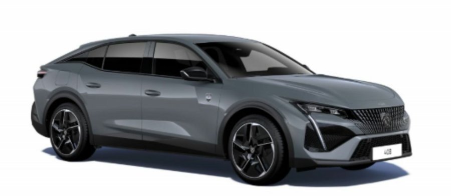 Peugeot 408, Peugeot 408 GT Hybrid 136 e-DCS6, barva šedá