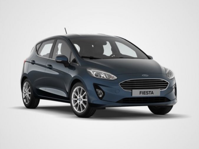 Ford Fiesta, 1.0 EcoBoost, barva modrá