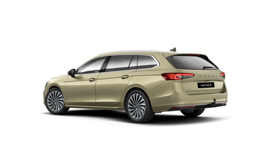 Škoda Superb, 2,0 TSI 195 kW 7° automatická DSG 4x4, barva bílá