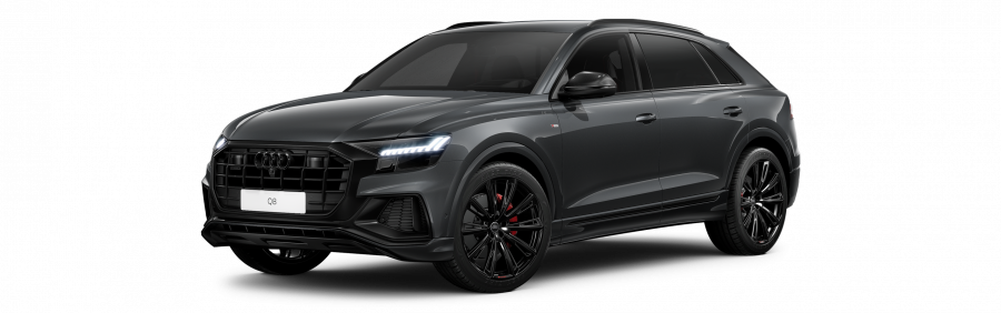 Audi Q8, Q8 50 TDI quattro, barva šedá