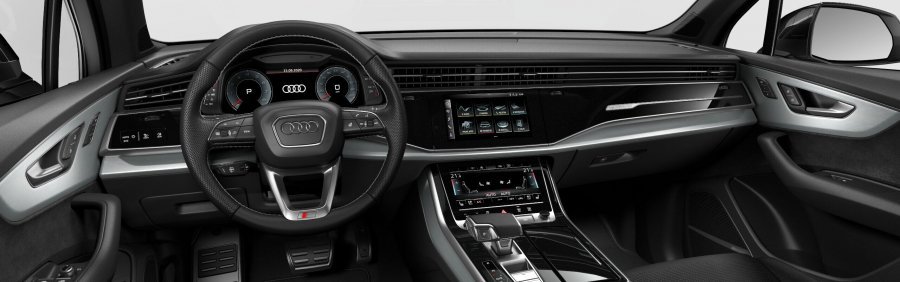 Audi Q7, Q7 S line 50 TDI quattro, barva červená