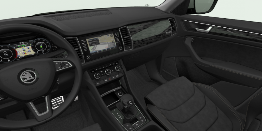 Škoda Kodiaq, 2,0 TDI 140 kW 7-stup. automat. 4x4, barva hnědá