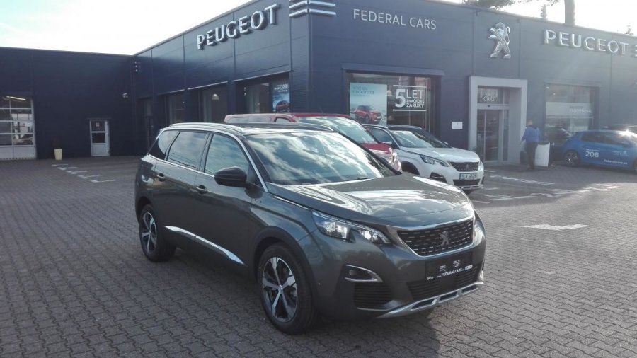 Peugeot 5008, GT LINE 1.6 PureTech 180 EAT8, barva šedá