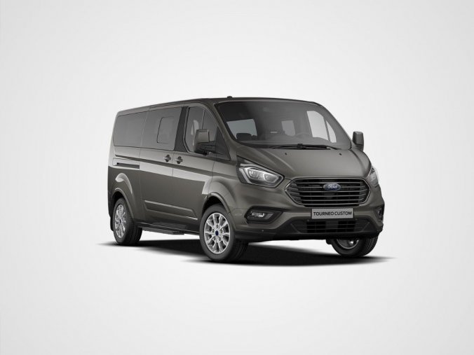 Ford Tourneo Custom, MPV,  L2 TITANIUM MHEV 2,0 EcoBlue (mHEV) 136 kW / 185 k, barva šedá