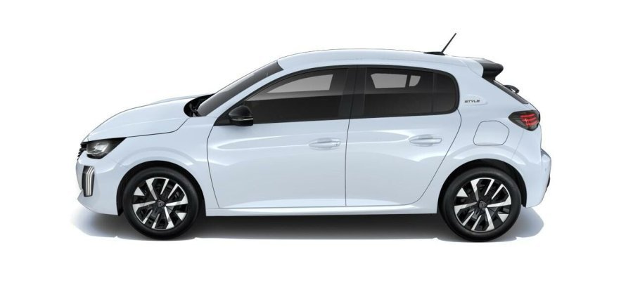 Peugeot 208, Peugeot 208 STYLE 100 kW / 136 k (50kWh), barva bílá