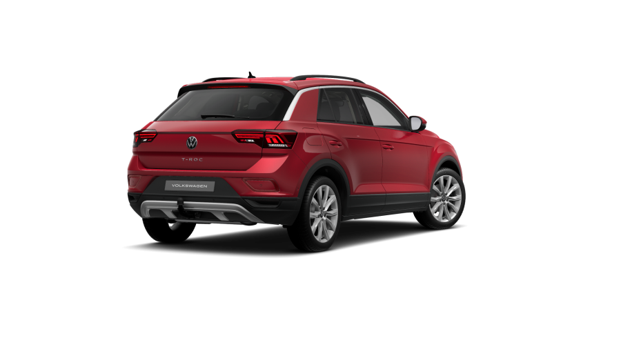 Volkswagen T-Roc, T-Roc Love 1,5 TSI 110 kW 7DSG, barva červená