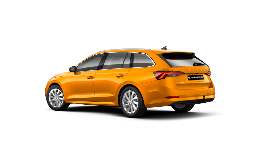 Škoda Octavia, 2,0 TDI 110 kW 6-stup. mech., barva oranžová