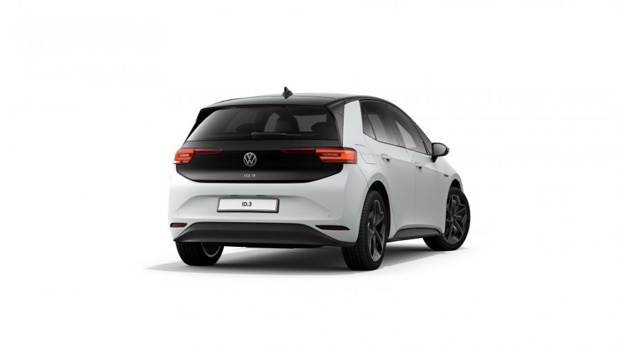 Volkswagen ID.3, ID.3 Tour, výk. 150 kW, kapac. 77 kWh, barva bílá
