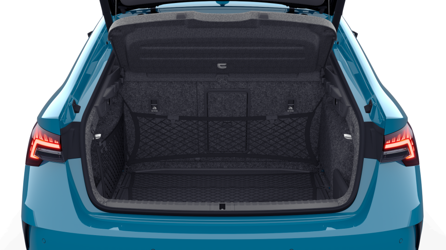 Škoda Octavia, 2,0 TSI 195 kW 7° automatická DSG, barva modrá