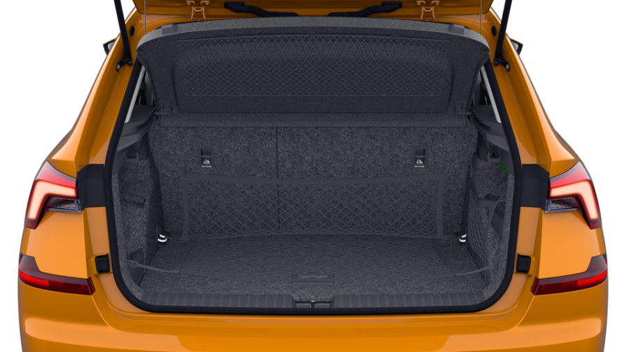 Škoda Kamiq, 1,0 TSI 85 kW 6-stup. mech., barva oranžová