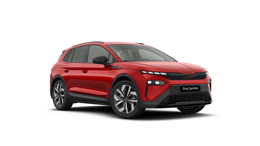 Škoda Elroq, 63 kWh 1° převodovka, barva červená