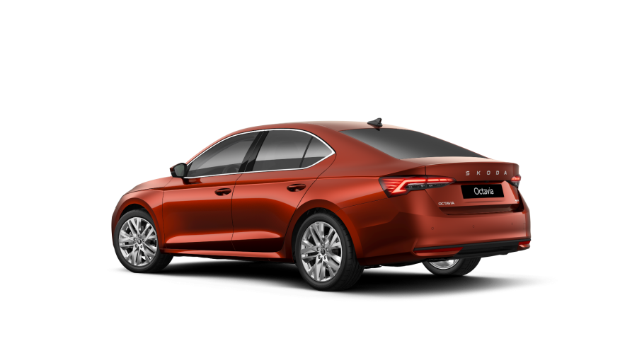 Škoda Octavia, 2,0 TSI 150 kW 7° automatická DSG 4x4, barva červená