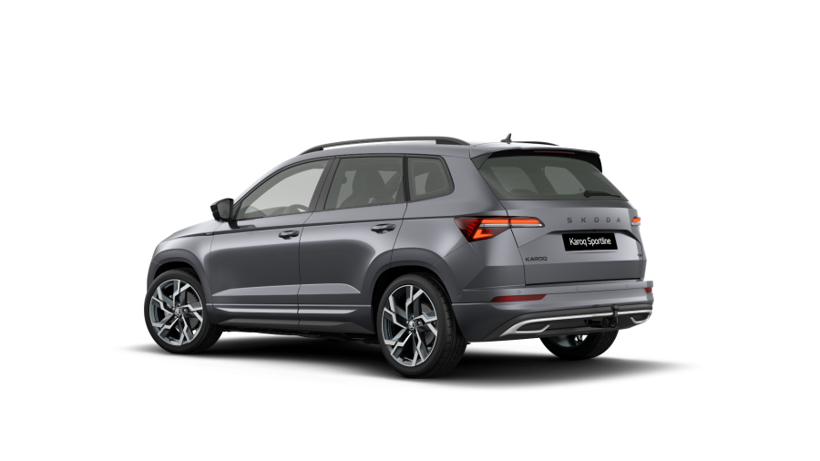 Škoda Karoq, 2,0 TDI 110 kW 7° automatická DSG 4x4, barva šedá