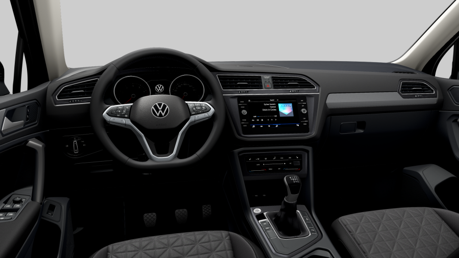 Volkswagen Tiguan, Tiguan Life 1,5 TSI 110 kW EVO 6G, barva černá