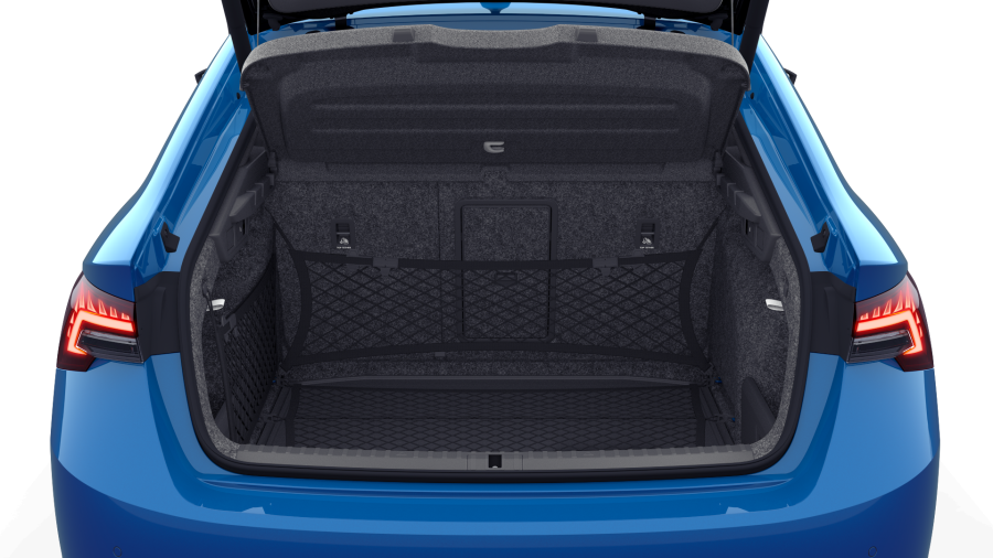 Škoda Octavia, 1,5 TSI m-HEV 110 kW 7° automatická DSG, barva modrá