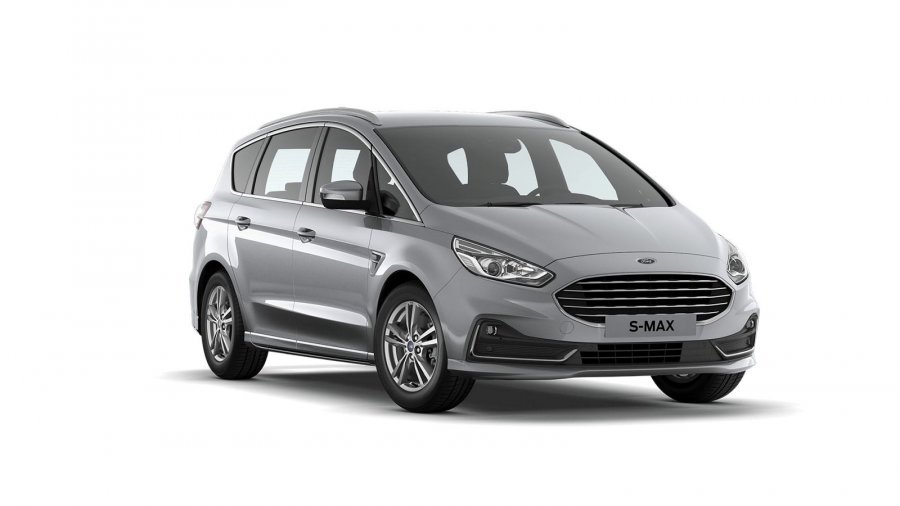 Ford S-MAX, Titanium, 5dveřová, 2.0 EcoBlue 110 kW/150 k, 6st. manuální, barva stříbrná