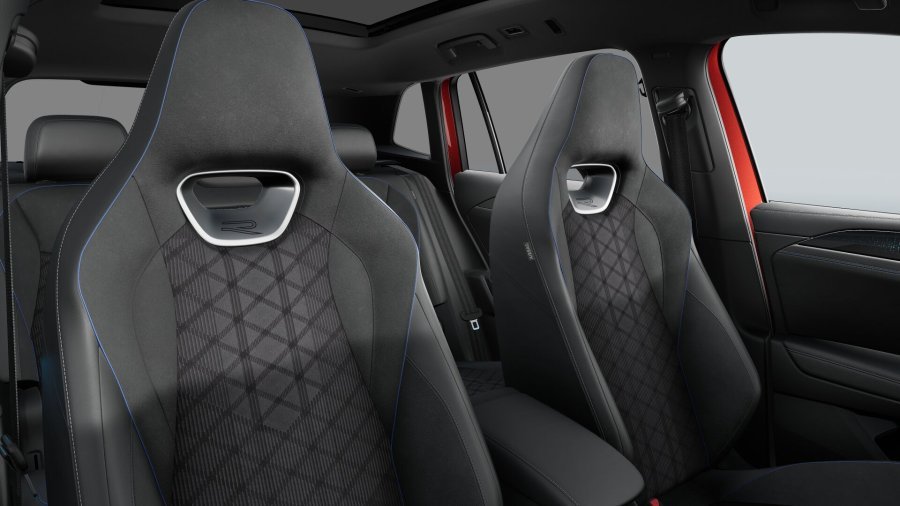 Volkswagen Tiguan, Tiguan R-Line People 200 kW eHybrid, barva červená