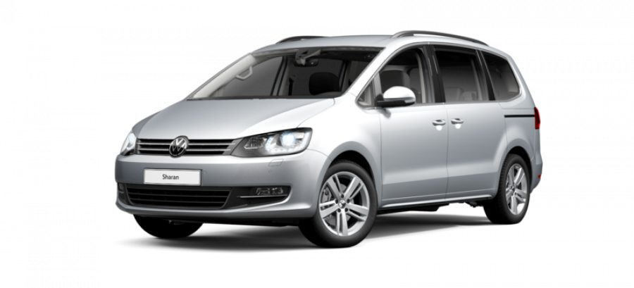 Volkswagen Sharan, 2,0 TDI 6DSG, barva stříbrná
