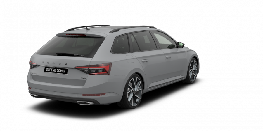 Škoda Superb, 2,0 TSI 206 kW 7-stup. automat. 4x4, barva šedá