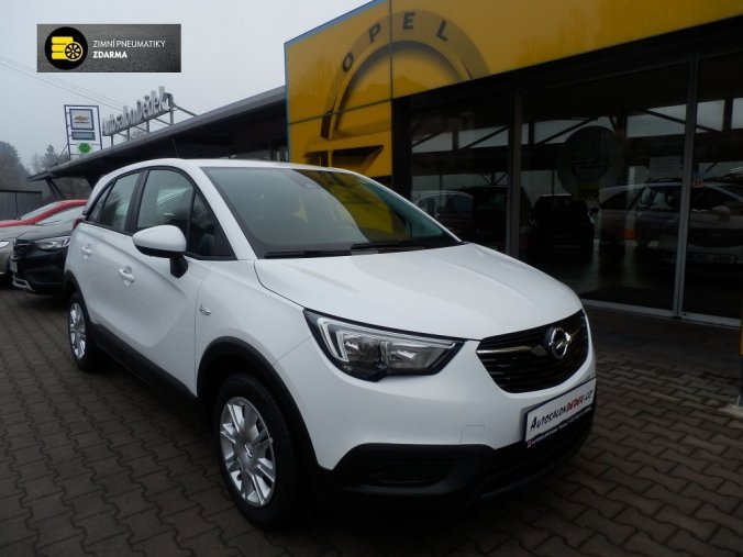 Opel Crossland X, SMILE 1.2/60kW MT5, barva bílá