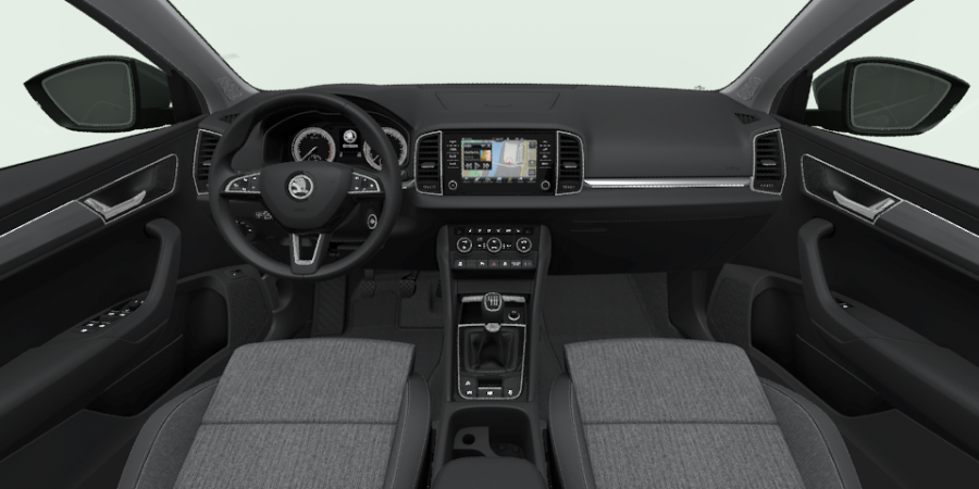 Škoda Karoq, 1,5 TSI 110 kW 6-stup. mech., barva šedá