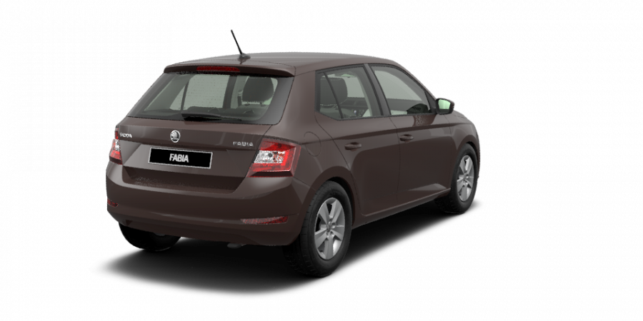 Škoda Fabia, 1,0 MPI 55 kW 5-stup. mech., barva hnědá