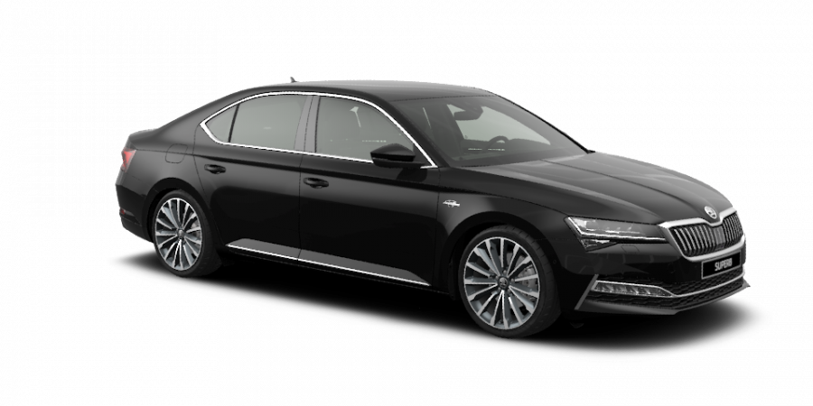 Škoda Superb, 2,0 TDI 147 kW 7-stup. automat. 4x4, barva černá